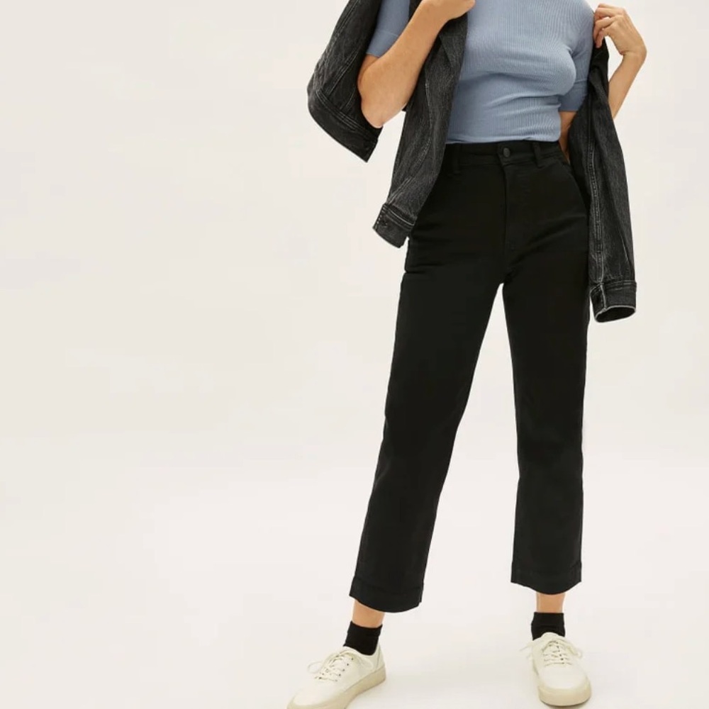 Everlane The Straight Leg Crop size 6